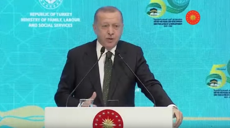 Erdoğan, “İsviçre’ye Göç’ün 50’nci Yıl Dönümü”nde katılımcılara hitap etti