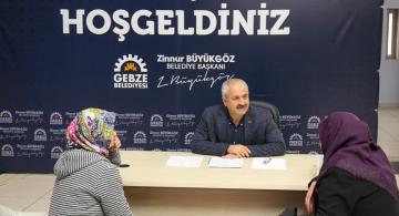 Büyükgöz vatandaşı dinliyor çözüm üretiyor
