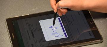 BİYOMETRİK İMZA İLE DOĞALGAZ İŞLEMLERİ DAHA KOLAY VE HIZLI