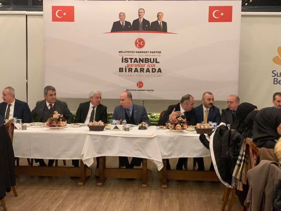 MHP Genel Başkan Yardımcısı Sultanbeyli’de Tapu Meselesiyle İlgili Konuştu