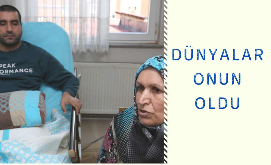 Başkan Yıldırım Engelli Gence Asansör Yaptırdı