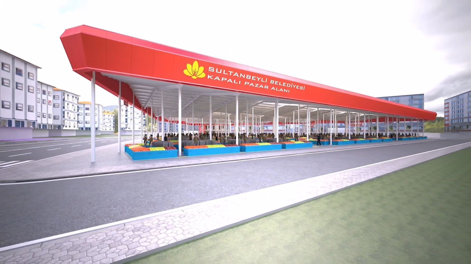 Sultanbeyli’ye Kapalı Pazar Alanı