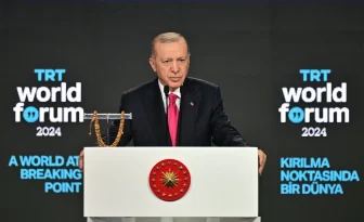 Cumhurbaşkanı Erdoğan, TRT World Forum’da konuştu