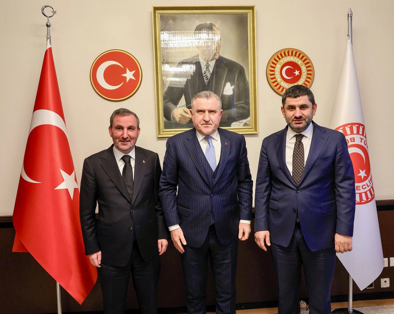 BAŞKAN ALİ TOMBAŞ ANKARA’DA ÜST DÜZEY TEMASLARDA BULUNDU