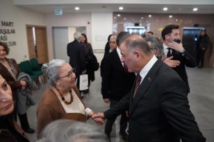 İBB HUZUREVİ’NDE KAHVALTILI BAYRAMLAŞMA