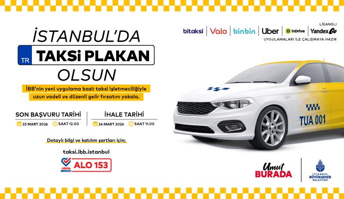 UYGULAMA BAZLI TAKSİ İÇİN 7. İHALE 24 MART’TA