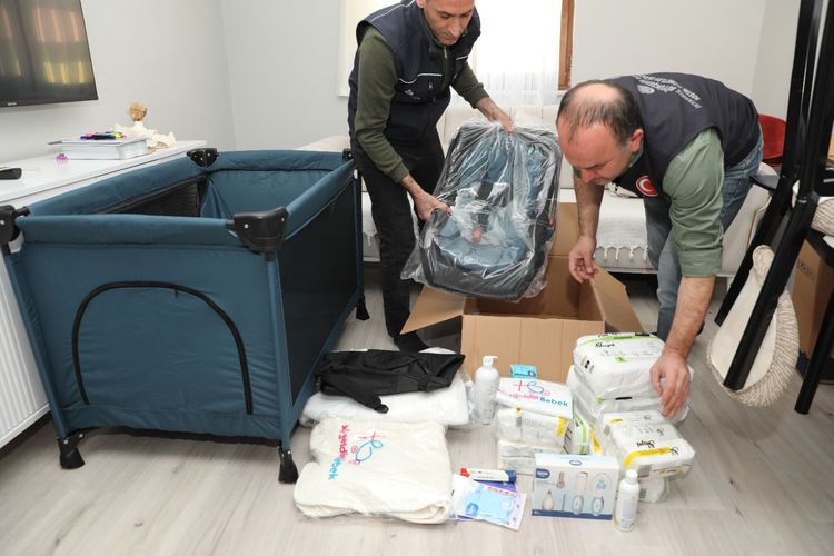 YENİDOĞAN DESTEK PAKETİ 108 BİN HANEYE ULAŞTI