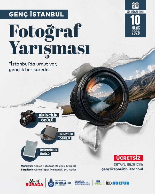 İBB GENÇLERE YÖNELİK KISA FİLM VE FOTOĞRAF YARIŞMALARI DÜZENLİYOR
